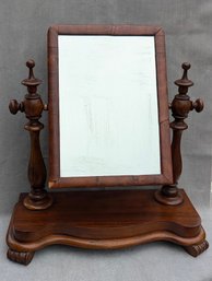 Antique Tilt Dresser Mirror / Shaving Mirror