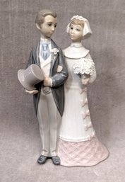 Lladro 4808 Wedding Day Couple Bride & Groom