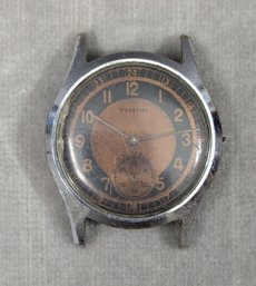 Timor Copper Face Watch Vtg 1940's