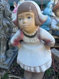 Dutch Boy And Girl Concrete Statues