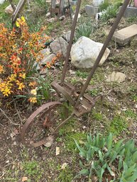 Antique All Metal Plow