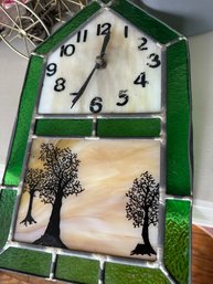 Stained Glass Clock