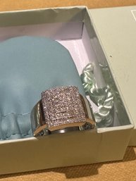 Ross Simmons Sterling Moissonite Ring