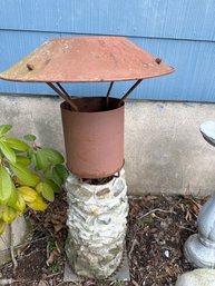 Large Outdoor Lamp Sculpture