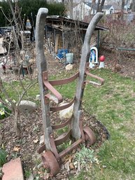 Massive Antique Warehouse Dolly