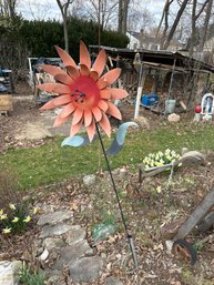 Large Garden Decor Metal Flower