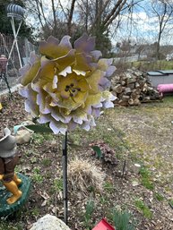 Large Metal Flower Garden Decor