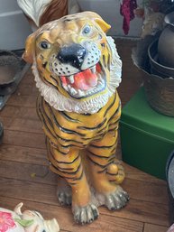 Large Plaster Tiger