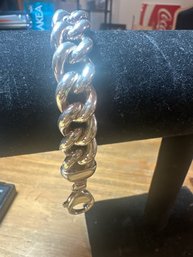 Heavy Italian Sterling Silver Bracelet