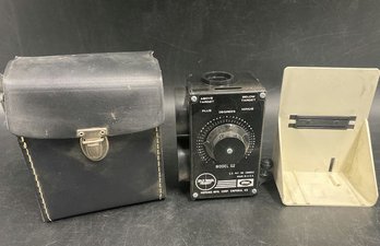Hopkins Model G2 Clinometer With Protective Leather Case And An Additional Stand