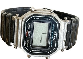 Casio Watch Shock Resistant - Not Currently Running, Band Is Broken