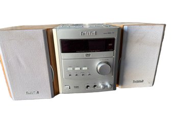 Initial DMA-710 DVD/CD/MP3 Micro Hi-Fi System With Speakers