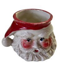 Santa Claus Ceramic Mug With Red Hat Handle