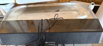 Bestisan Soundbar With Control Panel And Wired Connectivity