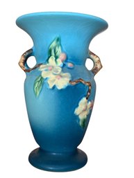 Roseville Pottery Apple Blossom Vase, Model 330-6
