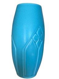 Roseville Pottery Classic Blue Vase Model 243-8