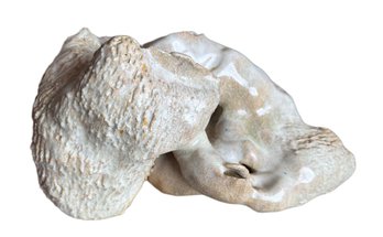 Porcelain Abstract Sculptural Form With Textured Finish