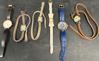 (6) Wristwatch, Kate Spade, Skagen Denmark, Kenneth Cole And Many More