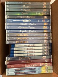 Dvd Collection: Bambi, Buscando A Nemo, Dumbo, Encantada, Fantasia 2000, Los Increibles And Many More
