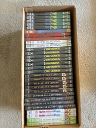 Lot Of Spanish DVD & CD-ROMs El Nino Y El Fugitivo Movies, Que Dios Me Perdone And Many More