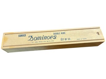 Sunico Double Nine Dominoes Game Set Of 55