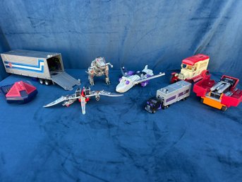 Transformers G1 Lot Dinobot Seekers Powermaster & More