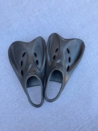 Swim Training Flippers: 1 Pair, Black