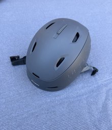 Cycling Helmet: Matte Black, Adult Size, Ventilated, Adjustable Straps