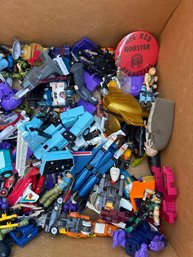Large Toy Lot G.I. Joe Transformers Action Figures