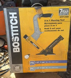 Bostitch BTFP12569 2-in-1 Flooring Tool With Pneumatic Operation