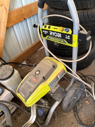 Ryobi 2300 PSI 1.2 GPM Brushless Electric Pressure Washer With Hose And Handle