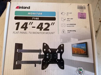 Inland TV/Monitor Wall Mount For 1442 Inch Flat Panels, Model 710S