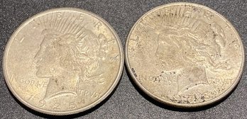 1923 And 1925 Liberty One Dollar Coin