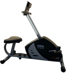 Vital Fitness RB330 Recumbent Exercise Bike - 44Lx19.5Wx42H