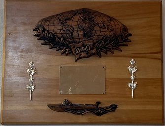 Nautical Plaque Hanging Wall Decors (19x15)