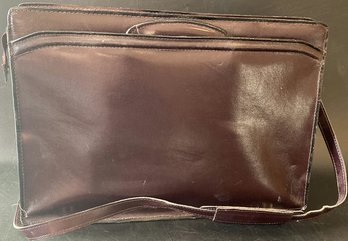 Heritage Top Grain Leather Briefcase - 16in Width