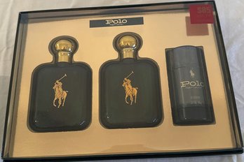 Ralph Lauren Polo Green 3pc Gift Set Men