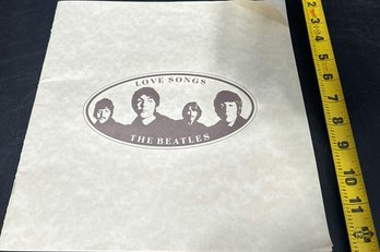 The Beatles Love Songs Vinyl Records, 12x12