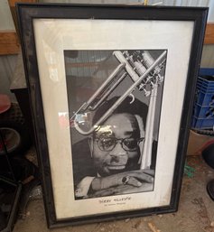 Framed Photograph Of Dizzy Gillespie By Ted Williams