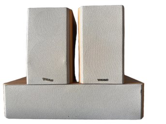 Panasonic Speaker System With Wood Grain Finish