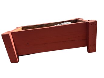 Wooden Planter Box With Approximate Dimensions 14x36 Inches