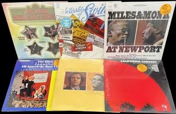 (6) Unopened Vinyl Record Collection, The World Of Swing, Big Band Cavalcade Concert And Many More