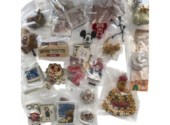 Collection Of Vintage Character And Novelty Refrigerator Magnets
