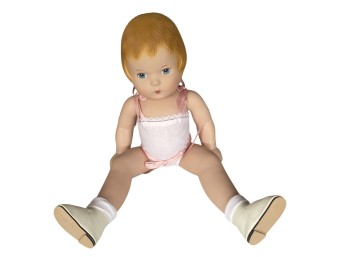 1991 Daisy Kingdom, Inc. Doll With Molded Face And Original Outfit