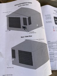 WhisperKool RCU 1200 Wine Cabinet Cooling Unit, New In Box