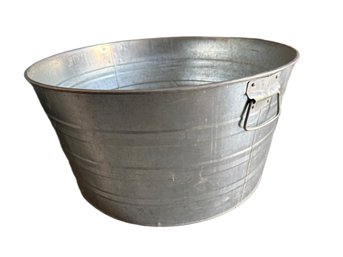 Galvanized Metal Tub With Side Handles