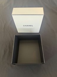 Lot Of 9 Chanel Fragrance Gift Boxes (This One Is Assembled To Show As An Example) - Unassembled, Flat Boxes