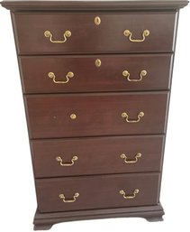 Wood 5-Drawer Dresser - 48'H X 31'W