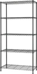 (NEW) 14' D36' W72' H Wire Shelving Unit Commercial Metal Shelf With 5 Tier Adjustable Layer Rack