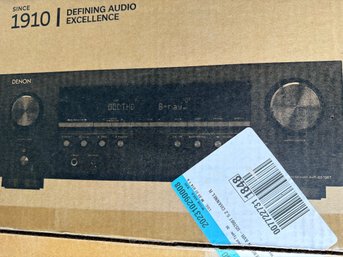 Denon AVR-S570BT 5.2 Channel AV Receiver With Bluetooth And Ultra HD 8K Support